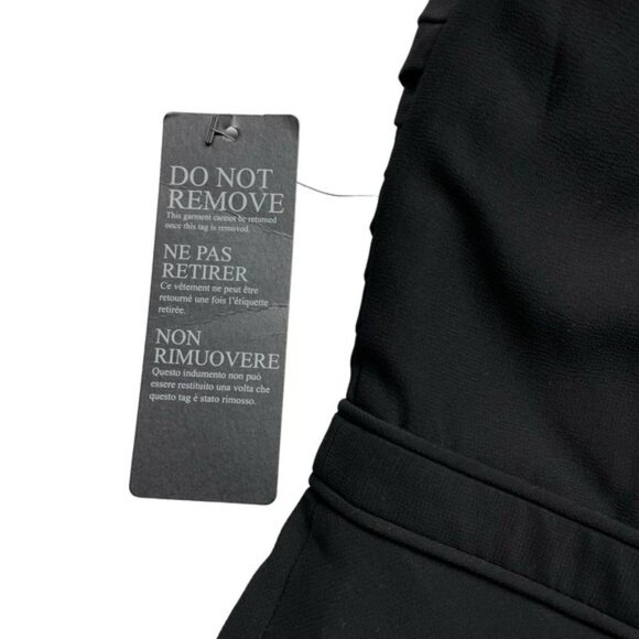 NWT GUESS Strapless Pleated-Bodice Dress Sz 8 Black - Picture 8 of 8